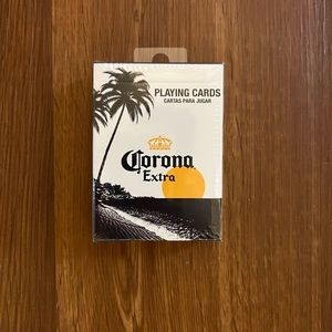 Corona Extra Playing Cards Poker Size Cartamundi Custom Limited New Sealed